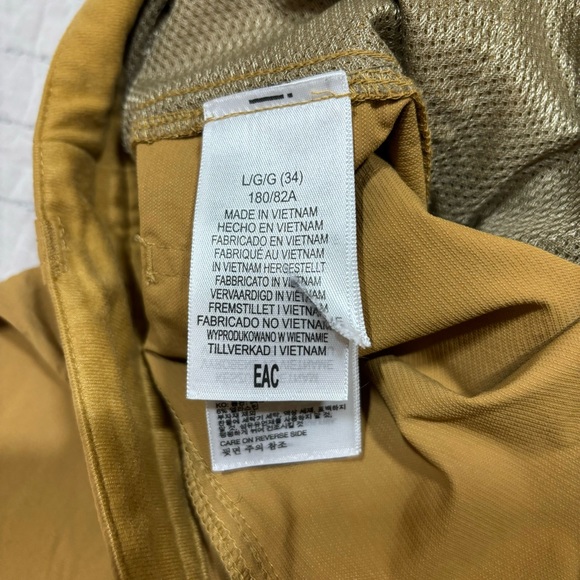 Marmot Men's Tan  Outdoor Hiking Climbing Pants Size 34 - Picture 10 of 11